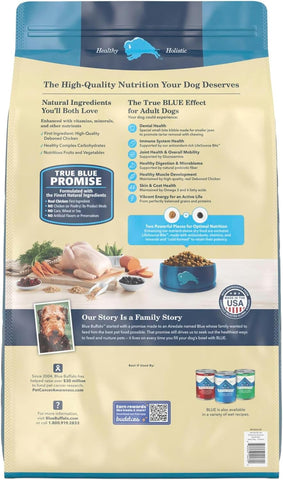 Blue Buffalo Life Protection Formula Small Bite Chicken Dry Dog Food, 34 lb
