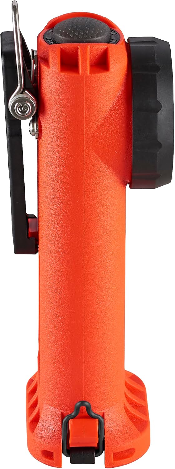 Streamlight 90044 Survivor X USB 250-Lumen USB Rechargeable Right-Angle Firefighter's Flashlight with Rechargeable Battery Pack, Orange
