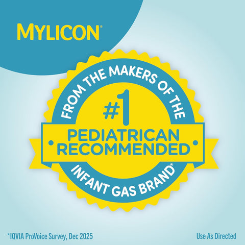 Children's Mylicon All-in-One Tummy Relief Liquid For Indigestion for Kids, Bubble Gum Flavor, 4oz