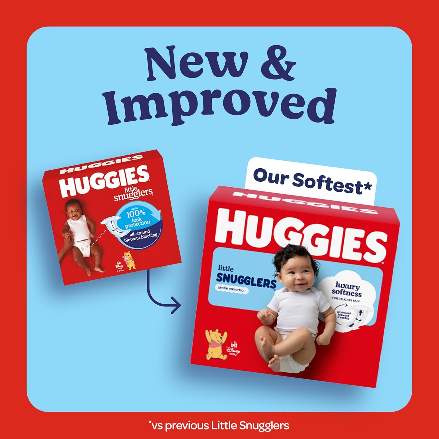 Huggies Little Snugglers Newborn Diapers, 31 Count