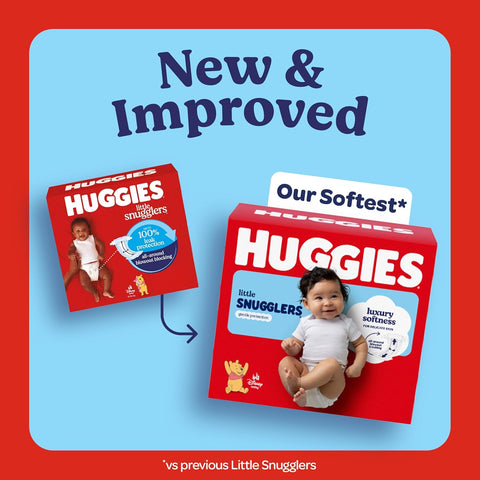 Huggies Little Snugglers Newborn Diapers, 31 Count