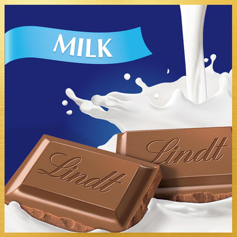 Lindt CLASSIC RECIPE Milk Chocolate Candy Bar, 4.4 oz., 12 Pack