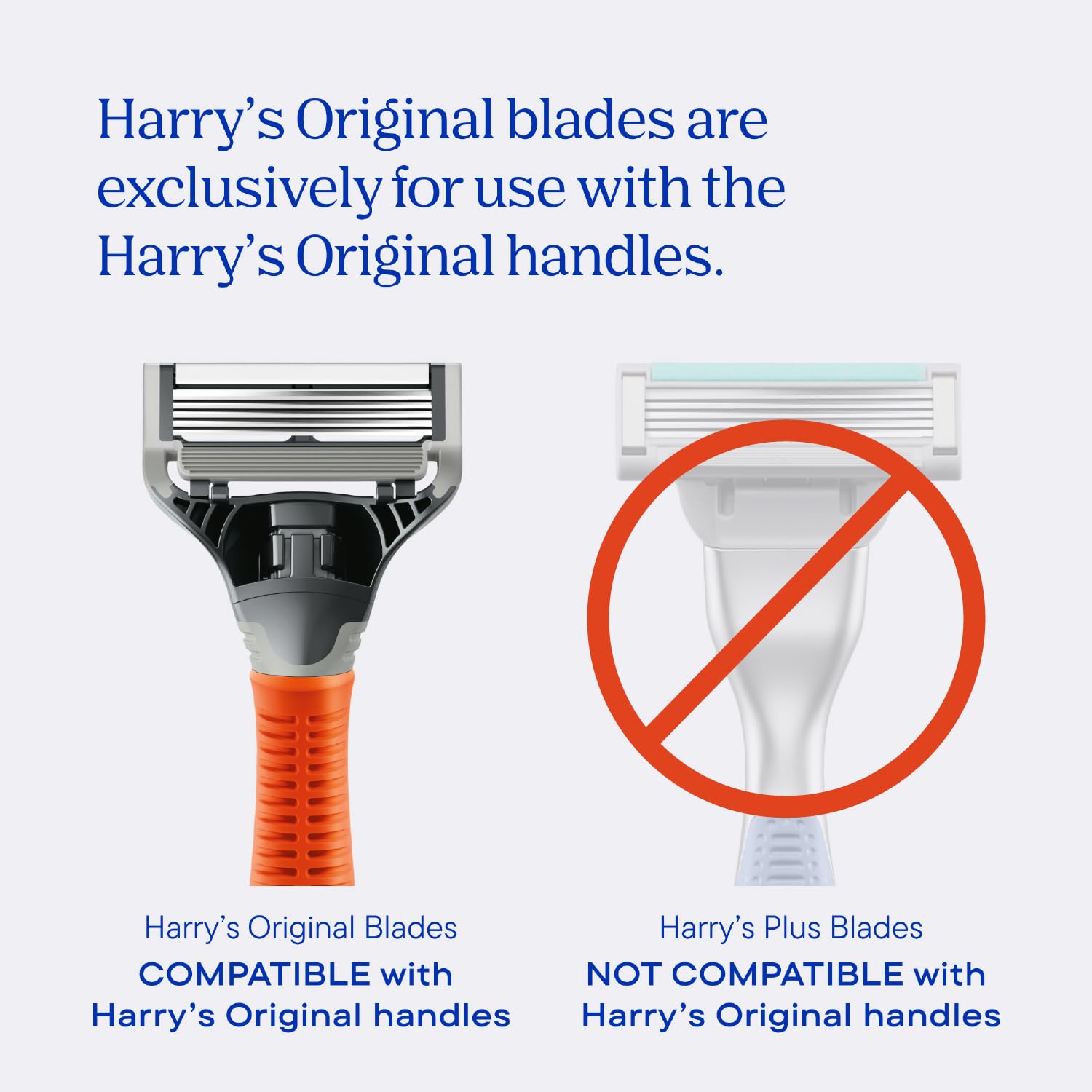 Harry's Original Razor Blades for Men - 10 Count