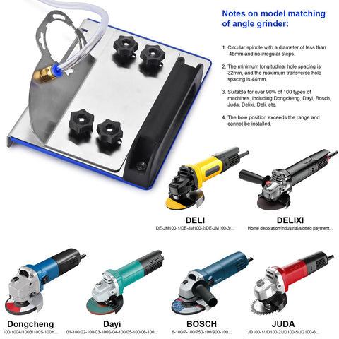 45 Degree Tile Chamfering Tool - Angle Grinder Stand for Tile 45° Chamfer Cutting, Tile Cutter Tools for Cutting Ceramic Stone,Type 100 Angle Grinder Attachments