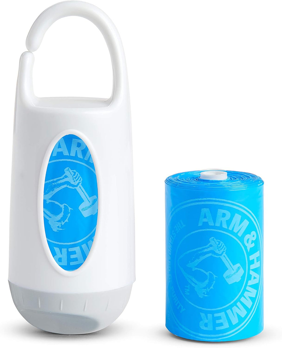 Munchkin Diaper Bag Dispenser with Arm & Hammer, 24 Disposable Diaper Bags