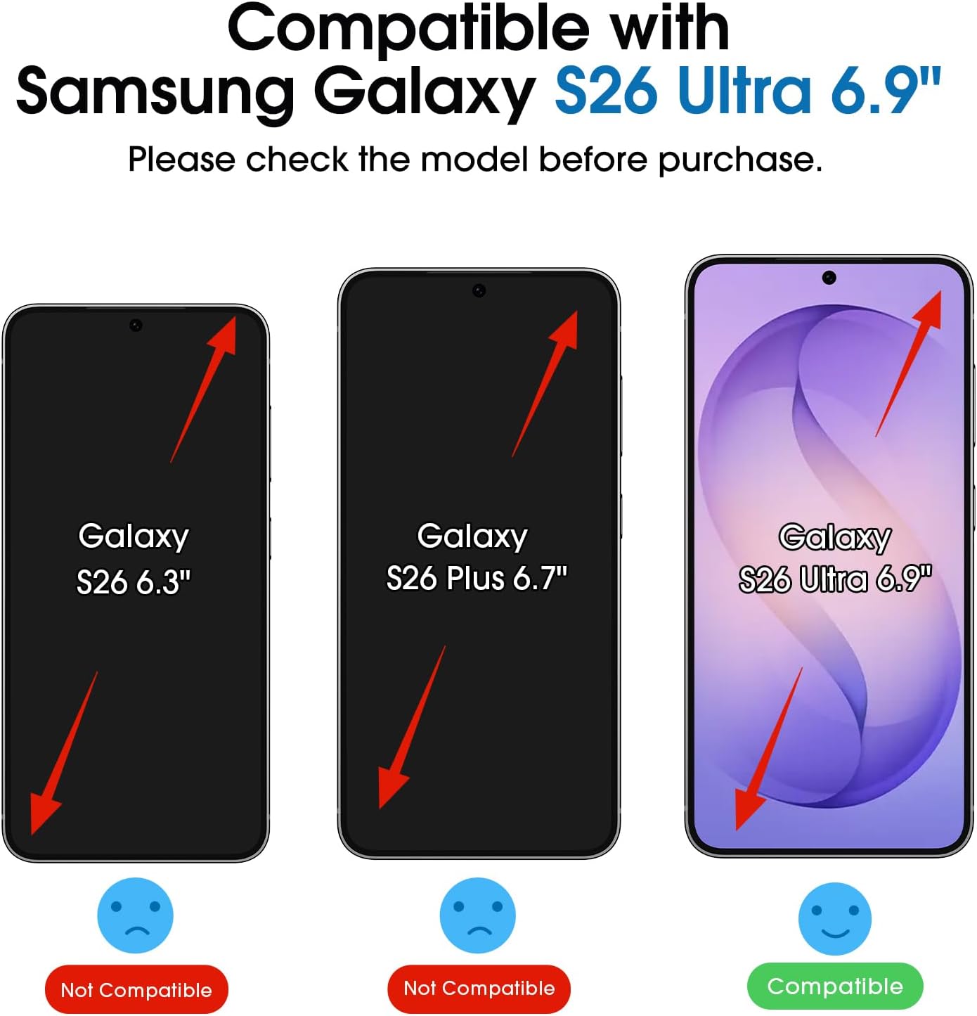 amFilm OneTouch for Samsung Galaxy S26 Ultra Screen Protector TemperedGlass