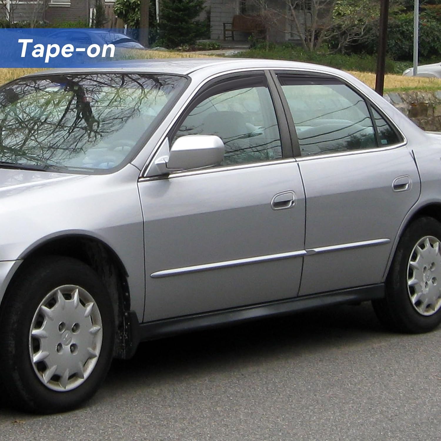 Window Visors Rain Guards for 1998 1999 2000 2001 2002 Honda Accord Sedan