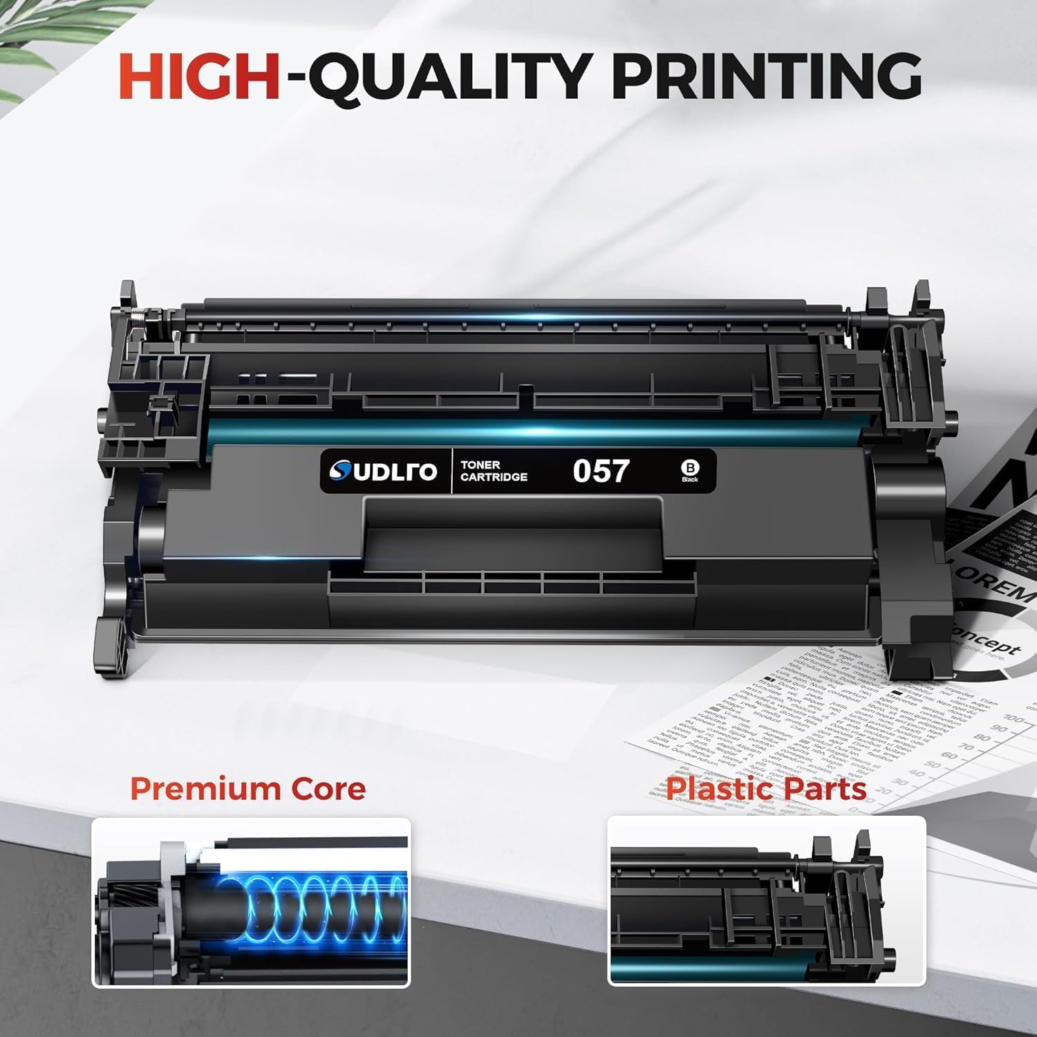 057 Toner Cartridge - Canon 057 Replacement for Canon 057 Toner Cartridge