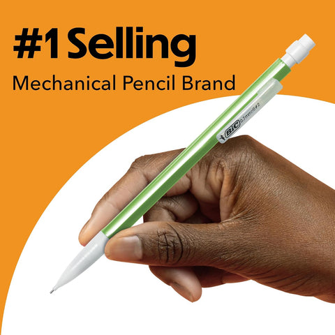 BIC Mechanical Pencils #2 XtraSmooth, 0.7mm & 0.5mm, Pack of 40