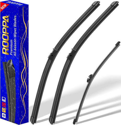 3 Wipers Fits BMW X3 2011-2017 Wiper Blades