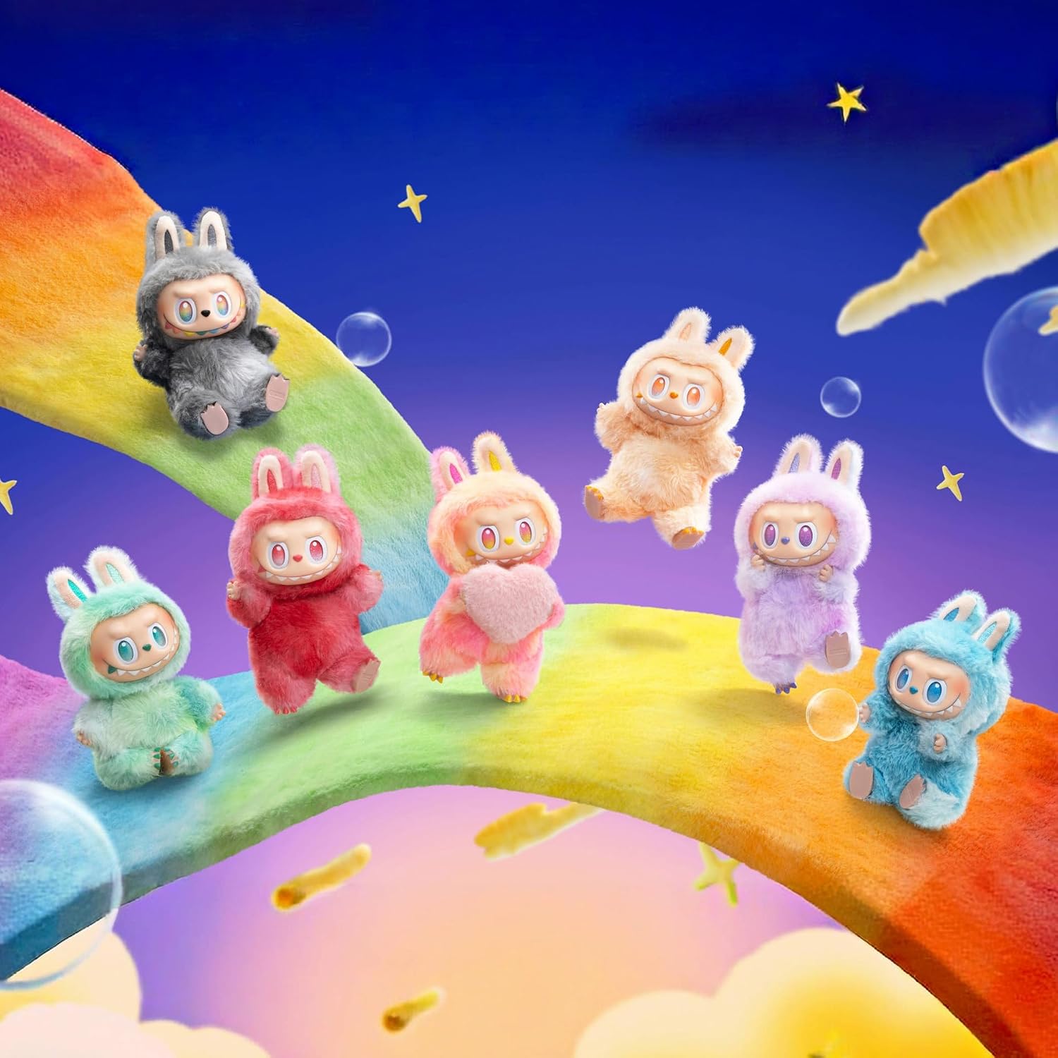 POP MART THE Monsters LABUBU Big into Energy Vinyl Plush Pendant Blind Box
