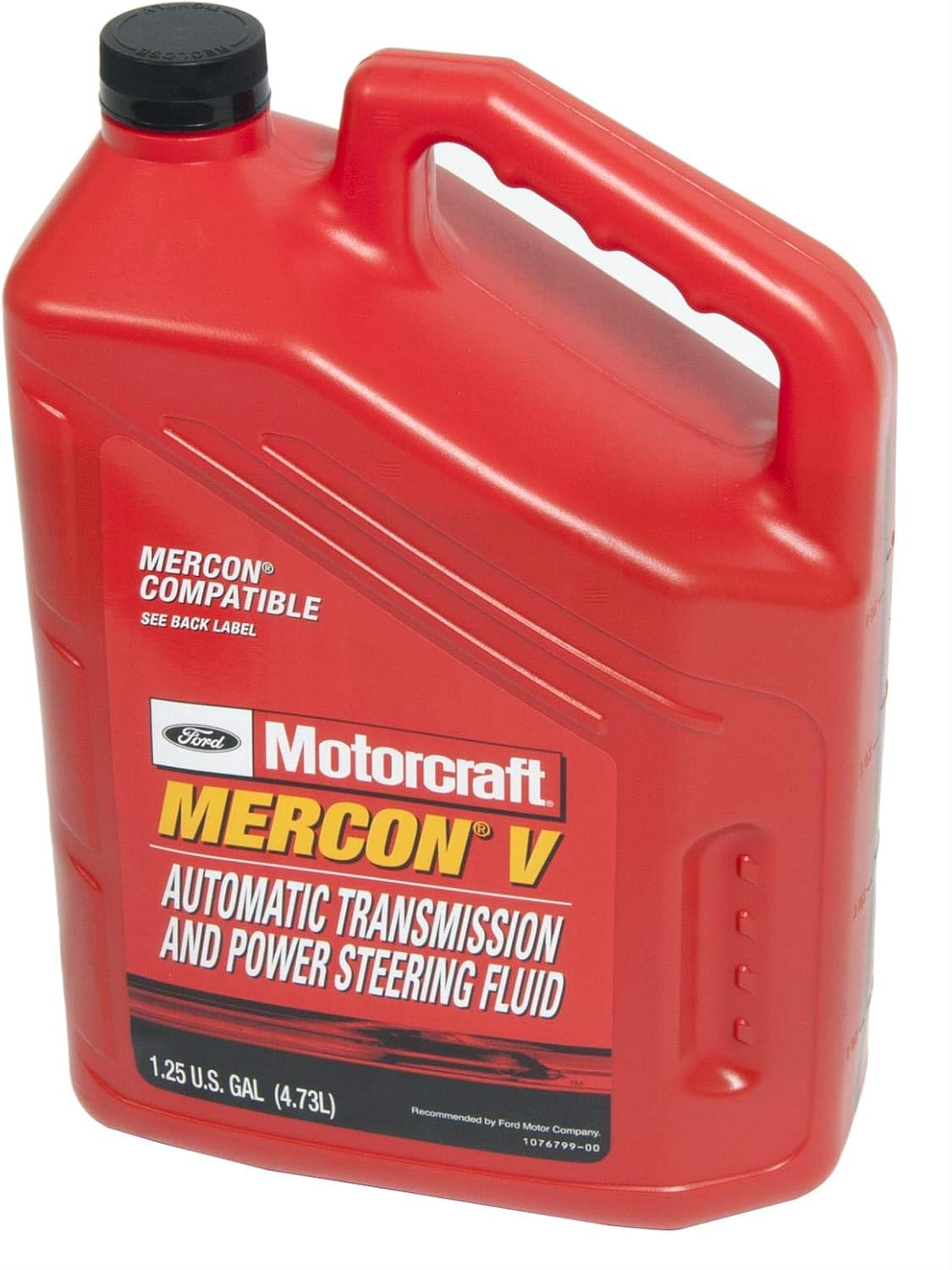 Ford Genuine XT-5-QM MERCON-V Automatic Transmission and Power Steering Fluid - 1 Quart