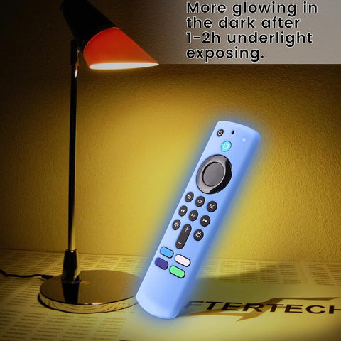 2-Pack Remote Cover for Streaming Stick 4K Plus, 4K Select, 3rd, Blue & Red