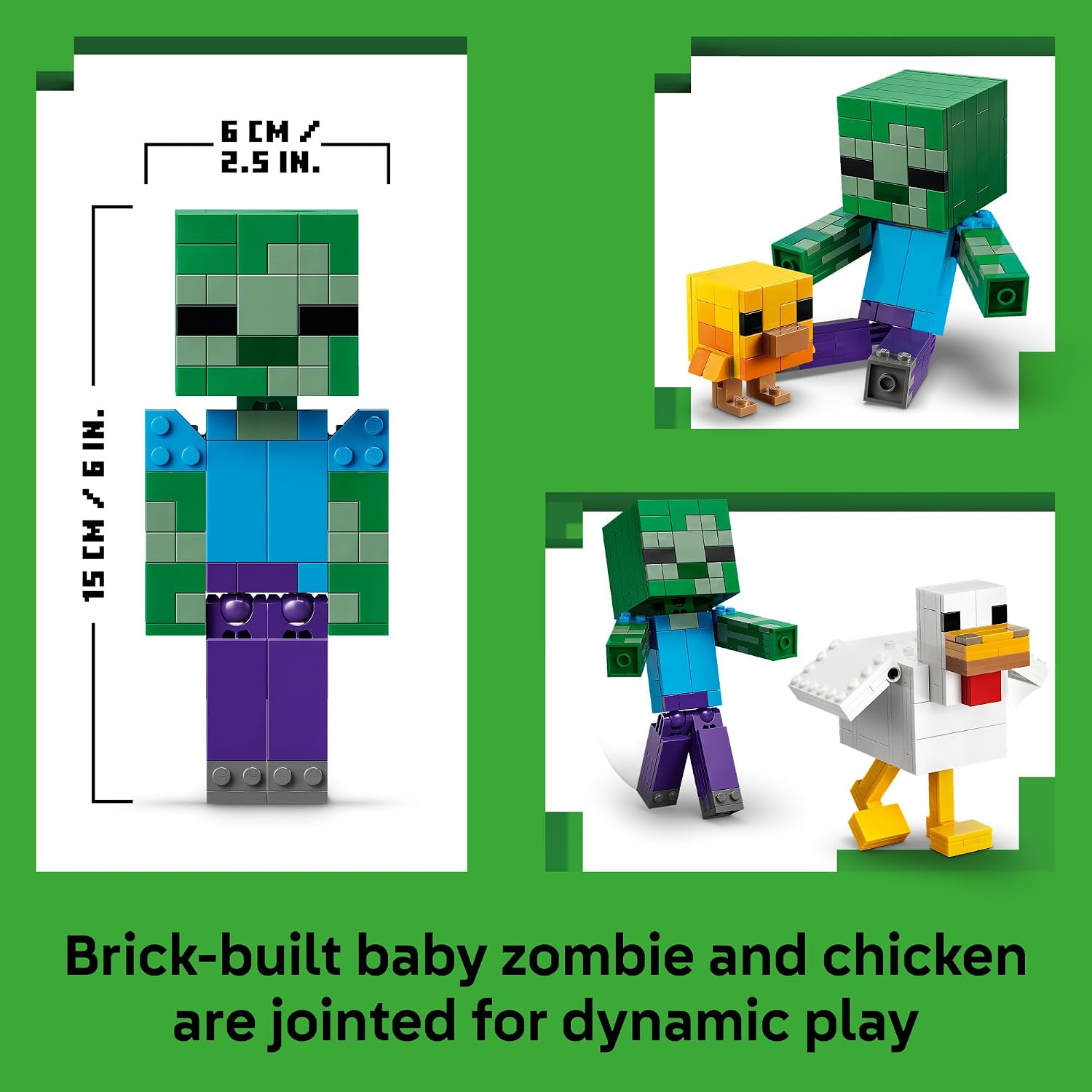 LEGO Minecraft Chicken Jockey 21582