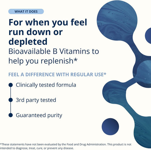 Metagenics Vitamin B-Complex Active B6 & B12 with Folate, 180 Tablets