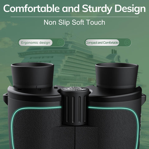 Compact Binoculars for Adults High Powered - OPAITA 20x32 Small Binoculars for Adults Kids with Low Light Vision for Hunting Cruise Ship Travel Concert Hiking