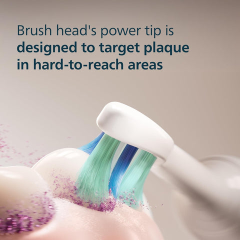 Philips Sonicare C2 Brush Heads, 3-Pack, 9 Month Supply, White