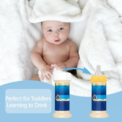 VANEST 2 Pcs Bottle Nipple Compatible with Similac/Enfamil, Standard Flow