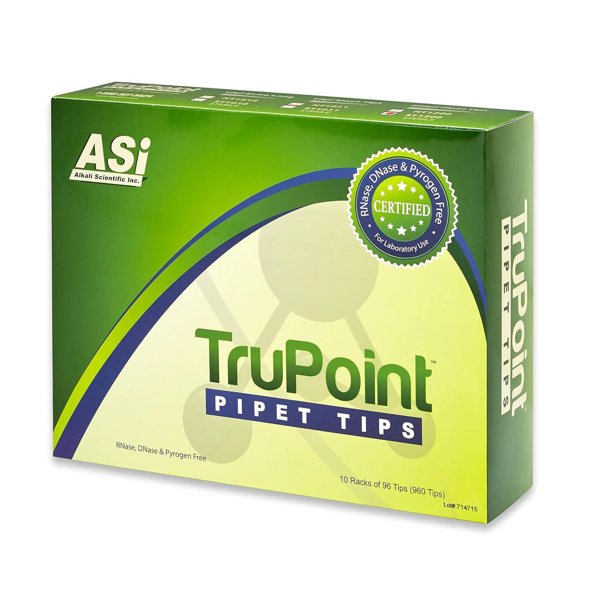 Universal Pipette Tips, TruPoint™ (960, 300ul, Sterile, Racked)