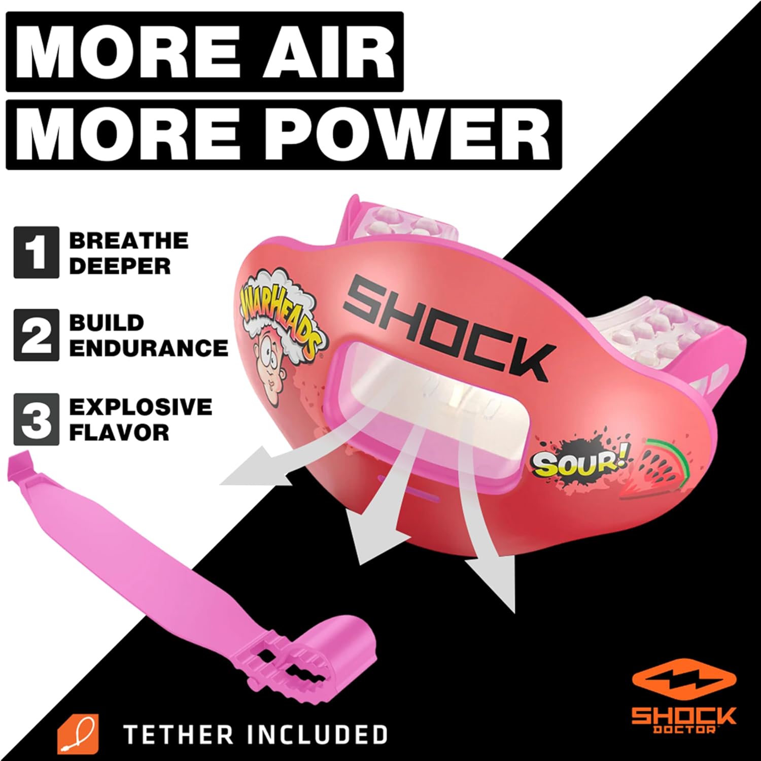 Shock Doctor Max Air Flow Flavored Graphics ICEE Drip OSFA
