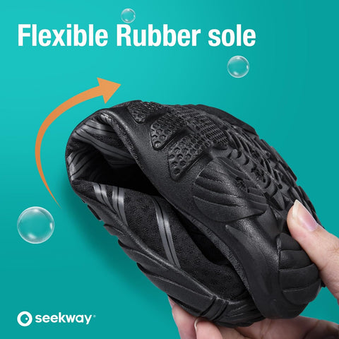 SEEKWAY Water Shoes Men Women Adult Quick-Dry Aqua Sock Barefoot for Beach Swim River Pool Lake Hiking Kayaking Surfing