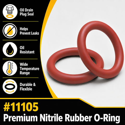 75 Pack #11105 O-Rings for Harley Davidson Oil Drain Plug