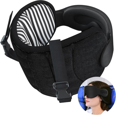 SARISUN Travel Pillows for Airplanes, Stable Head Support, Travel Essential