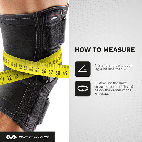 McDavid Hinged Knee Brace for Men and Women, Knee Support & Stabilizers