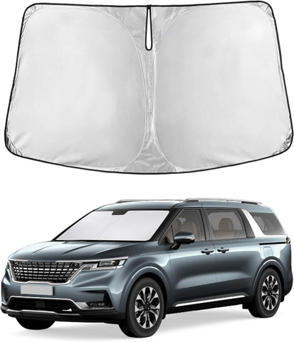 EcoNour Windshield Sunshade Compatible for Kia Carnival/Sedona 2015-2021