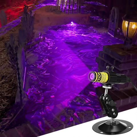 Aurelema 1 Pack Purple Laser Halloween Module Generator with Timer