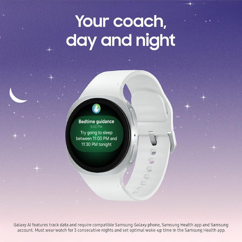 Samsung Galaxy Watch 8 (2025), Graphite, 40mm, Bluetooth Smartwatch