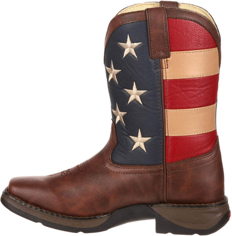 Kid's Patriotic Western Flag Boot