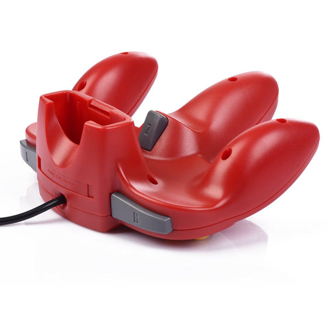 2 Pack N64 Controller, Classic Wired N64 Gamepad for Ultra 64 (Red/Blue)