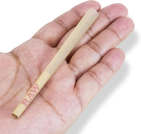 RAW Lean Pre-Rolled Cones 800 Bulk Box | Slow Burning Rolling Papers 110mm