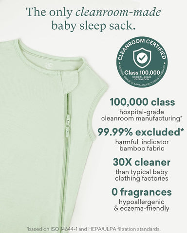 PurComfy Summer Sleep Sack, 0.5 TOG Bamboo Viscose Baby Wearable Blanket
