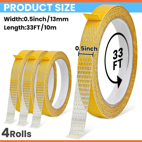 Double Sided Tape for Hemming Pants, Clothes, Jeans,Curtains, Fabric Tape