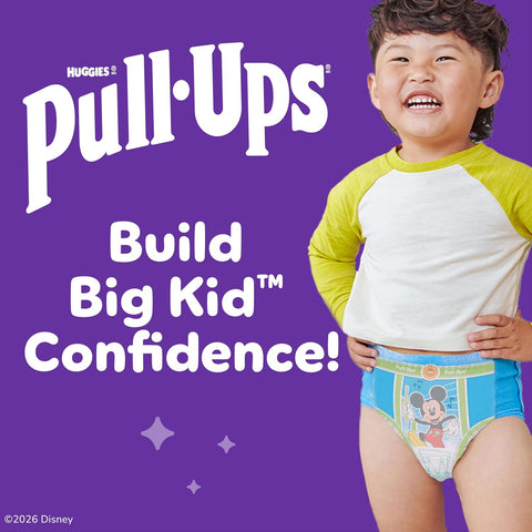 Pull-Ups Boys' Potty Training Pants, Size 3T-4T, 112 Count