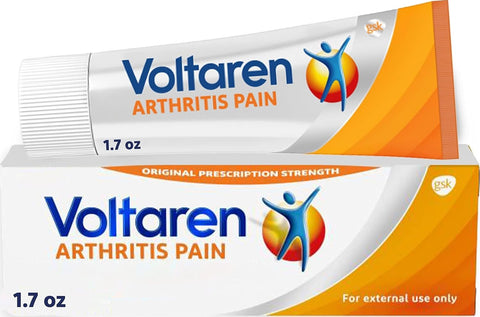 Voltaren Arthritis Pain Gel, Diclofenac Pain Relief Cream, 50 g Tube