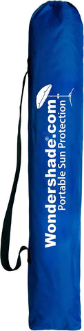 Wondershade Ultimate Portable Sun Shade Umbrella – Lightweight Adjustable Outdoor Patio & Beach Umbrella with Tripod Base (Blue)