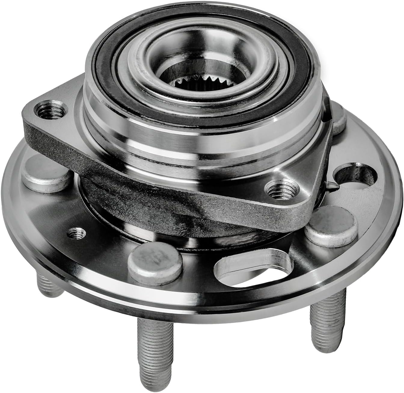 Detroit Axle - Rear Wheel Bearing Hub Assembly for Chevy Malibu 2013-2015
