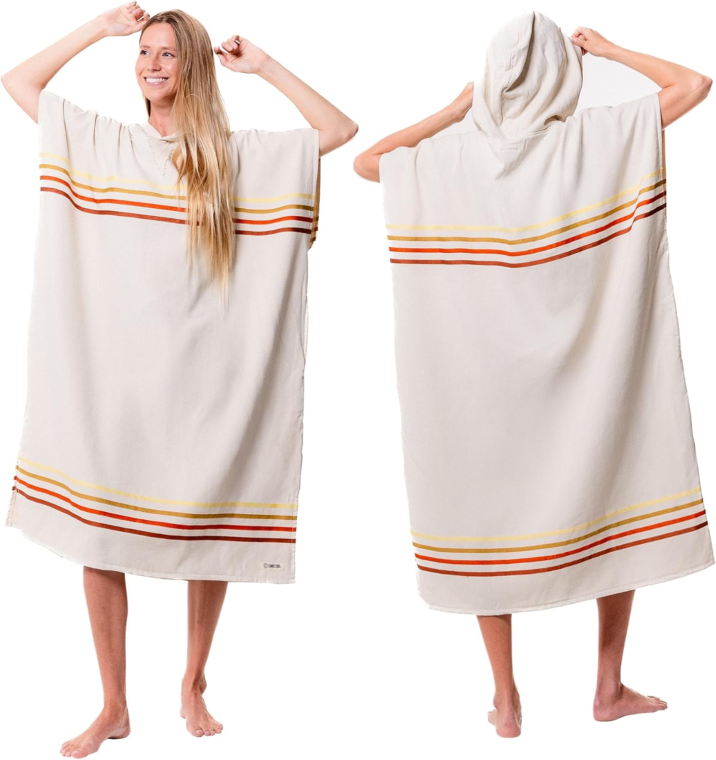 Sand Cloud Towel Poncho for Women & Men - Lightweight & Sand-Repellent
