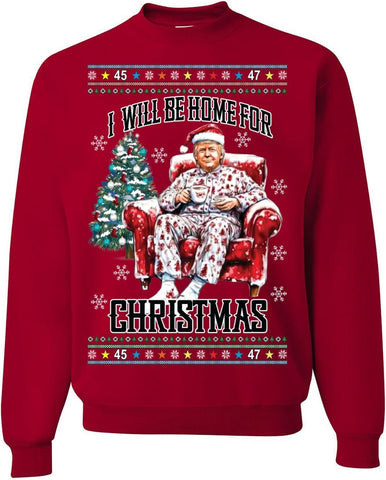 wild custom apparel Donald Trump Make Christmas Great Again Ugly Funny Christmas Sweater Sweatshirt