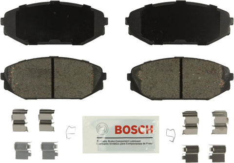 BOSCH BE793H Blue Ceramic Disc Brake Pad Set with Hardware - Front