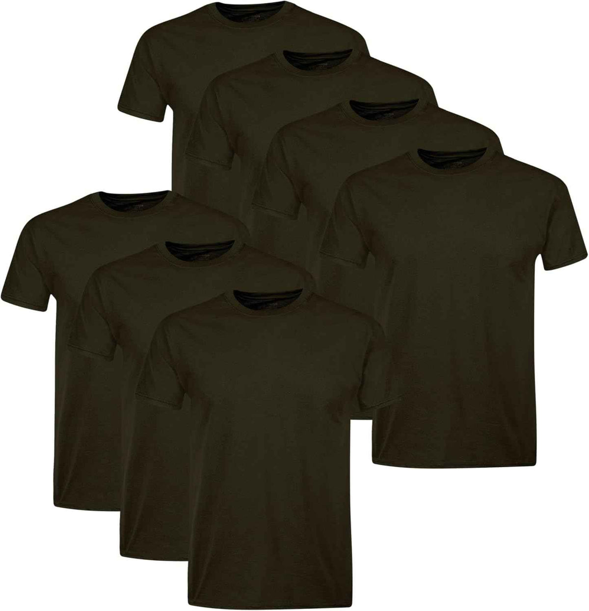 Hanes Men's Undershirt Packs, Stay-Tucked Soft Cotton Undershirts, Best Undershirts for Men, White/Black/Asstd Multipacks