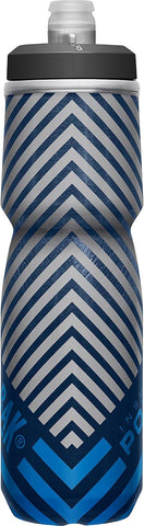 CamelBak Podium Chill Outdoor Water Bottle 24oz, Navy/Blue Stripe