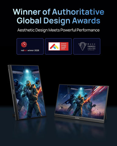 ARZOPA 16.1'' 144Hz Portable Gaming Monitor 106% sRGB - Z1FC