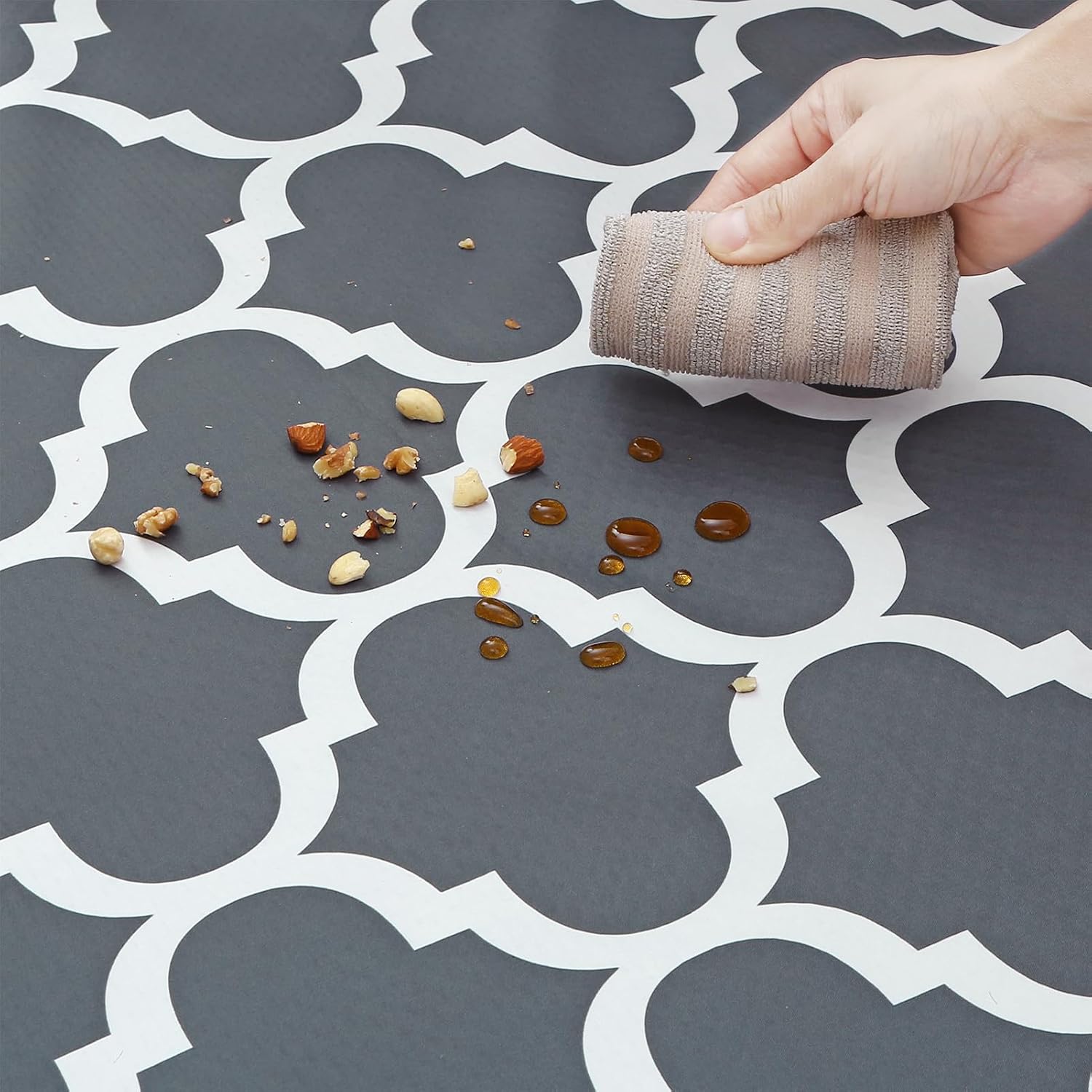Splat Mat for Under High Chair, Waterproof Washable High Chair Floor Mat