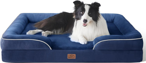 Bedsure Orthopedic Dog Beds Large Sized Dog with Removable Washable Cover
