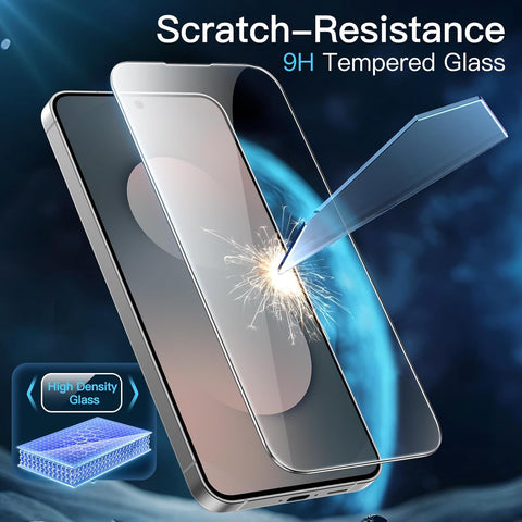 JETech Screen Protector for Samsung Galaxy S25 FE, 3-Pack