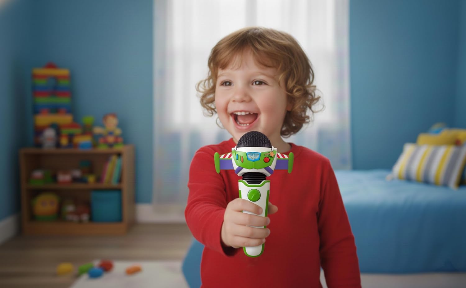 Toy Story 5 Voice Changer Microphone for Kids and Fans of Toy Story Toys